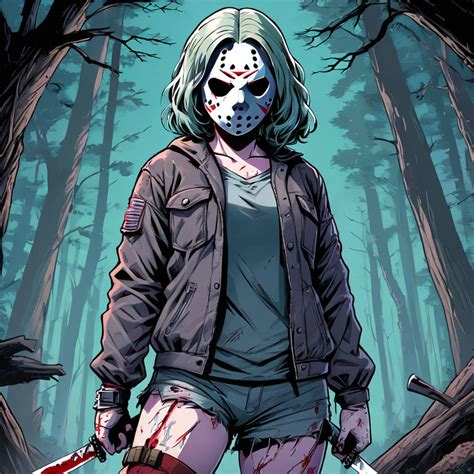 female jason voorhees|jason voorhees as a girl.